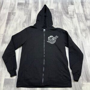 ✅Womens M Off-Road Vixens Black Graphic Hoodie Girls Get Dirty Too Ride or Die